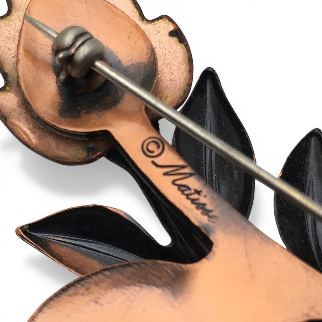 Matisse Leaf Broach - 3