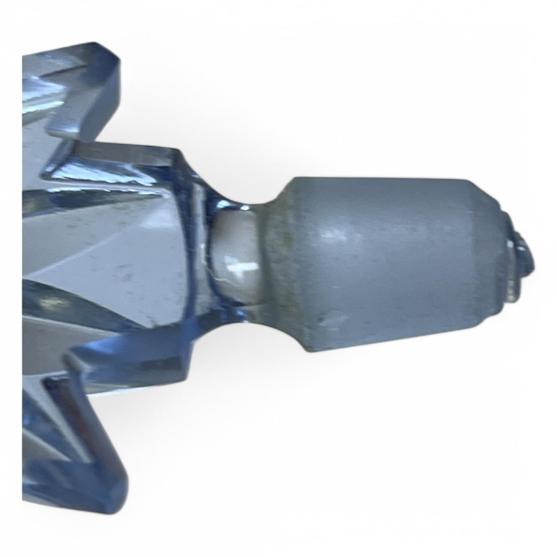 Blue Crystal Perfume Bottle - 5