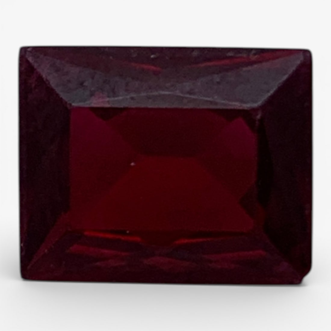 Faceted Pink Ruby Gemstone - 4
