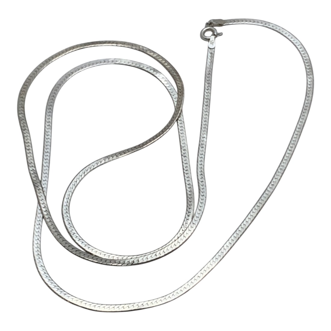 Sterling Silver Necklace: Marked 925 - 30 3/8" Long - 6.3 Grams