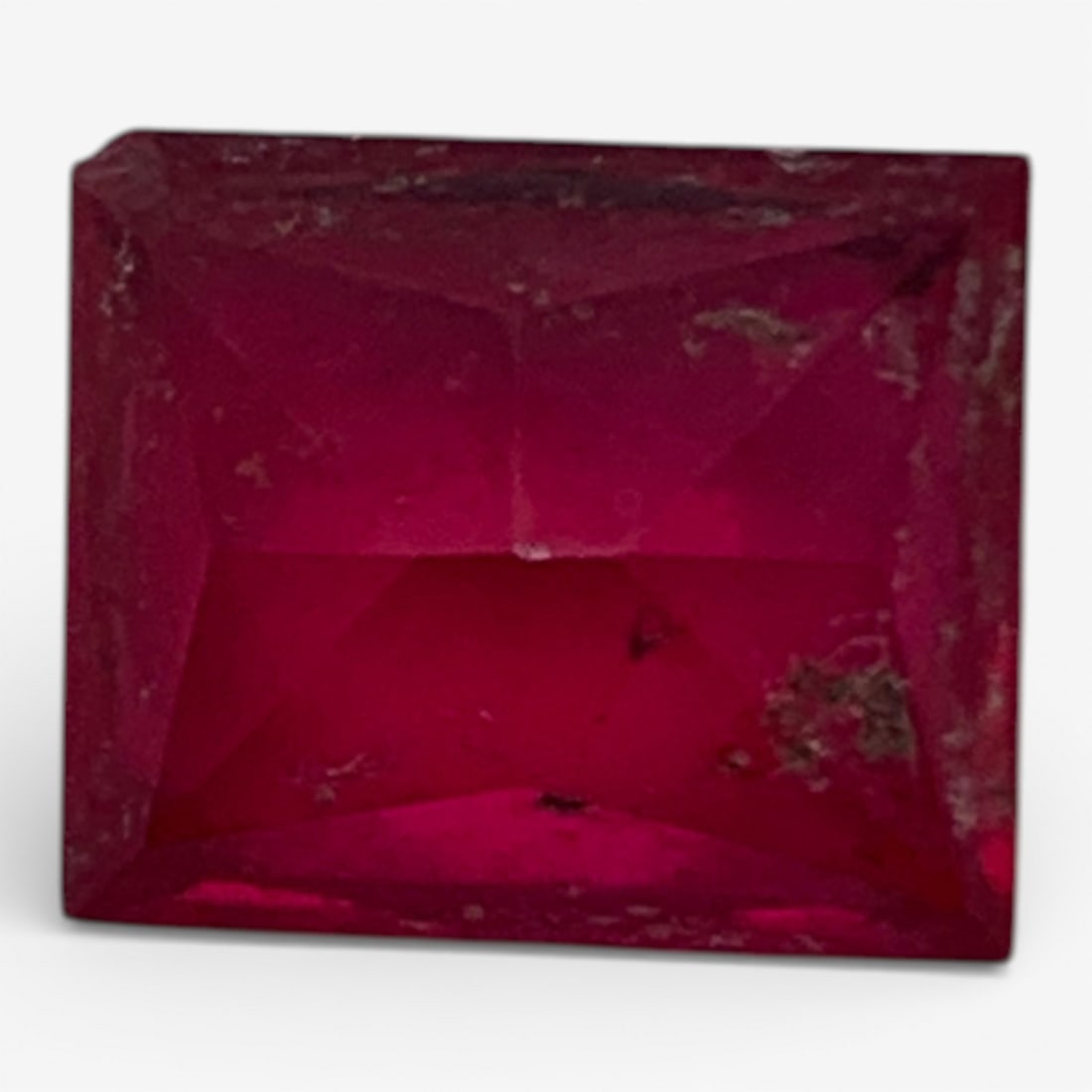 Faceted Pink Ruby Gemstone - 2