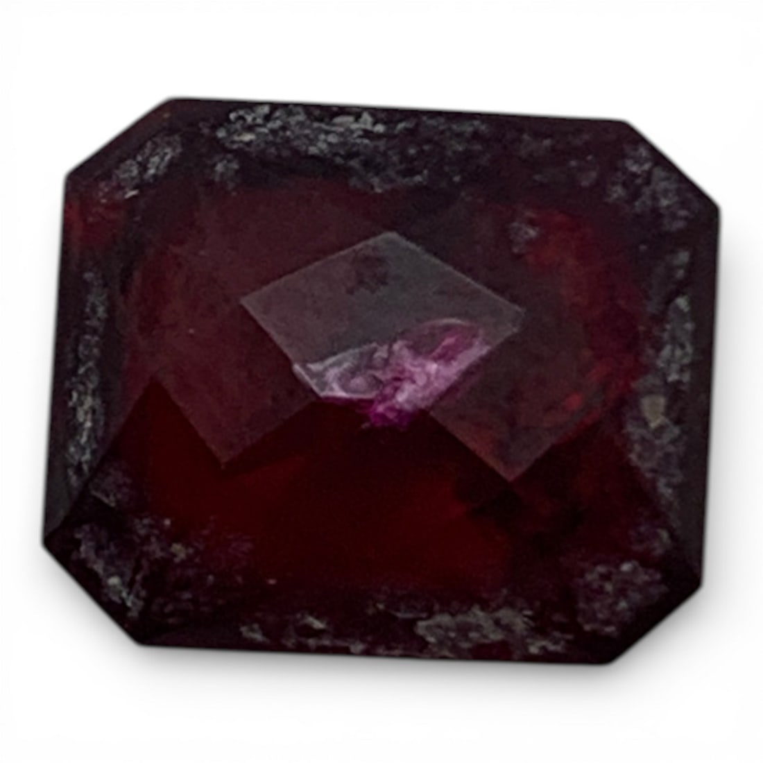 Faceted Pink Ruby Gemstone - 2
