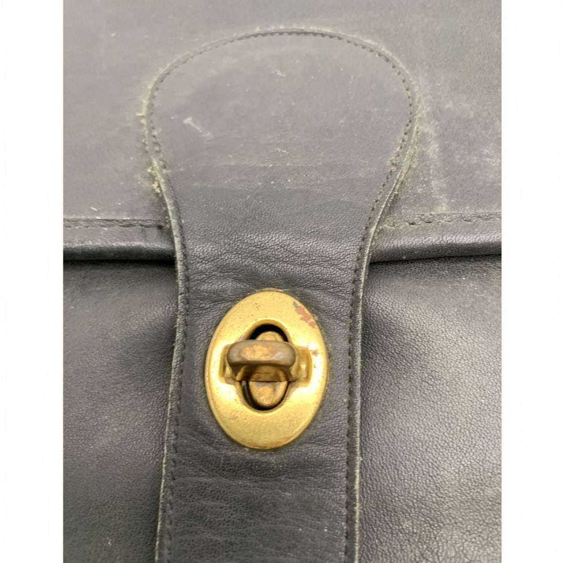 Coach Black Leather Briefcase - 3