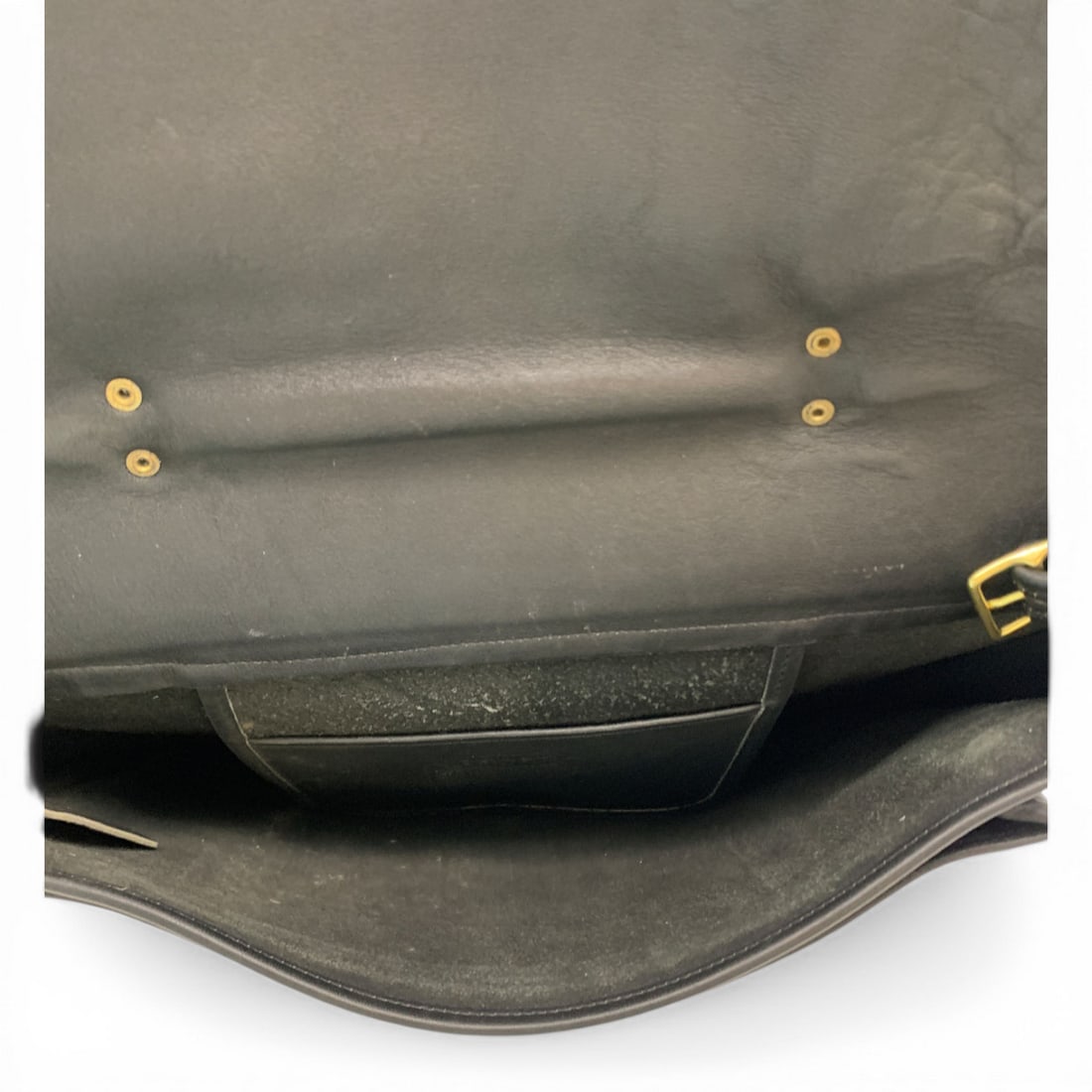 Coach Black Leather Briefcase - 5