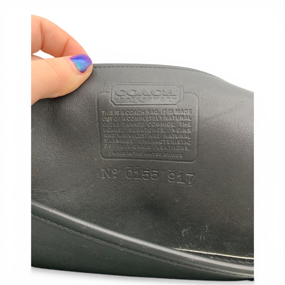 Coach Black Leather Briefcase - 6