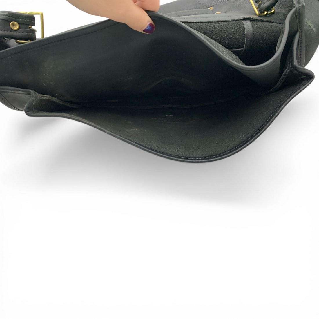 Coach Black Leather Briefcase - 7