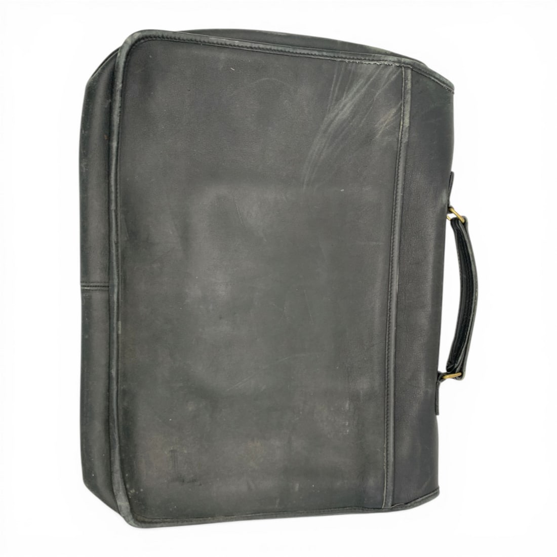 Coach Black Leather Briefcase - 8