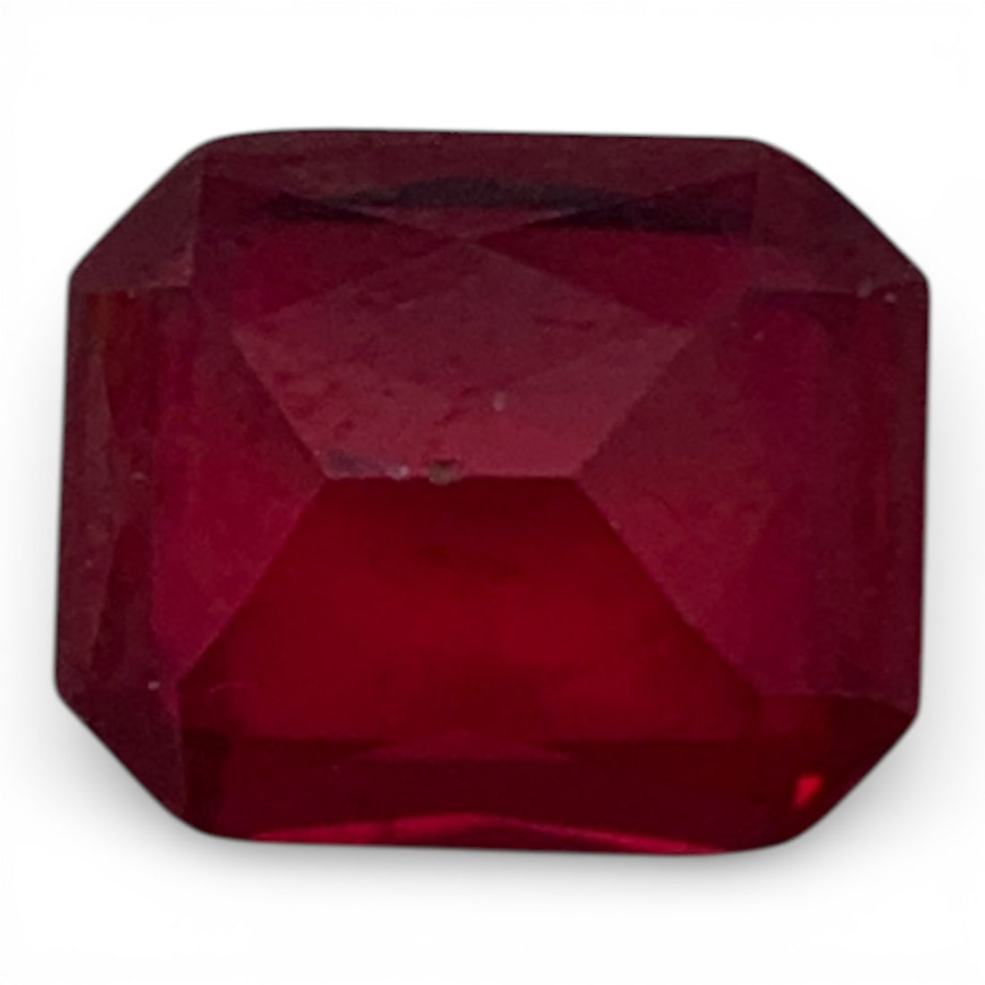 Faceted Pink Ruby Gemstone - 4