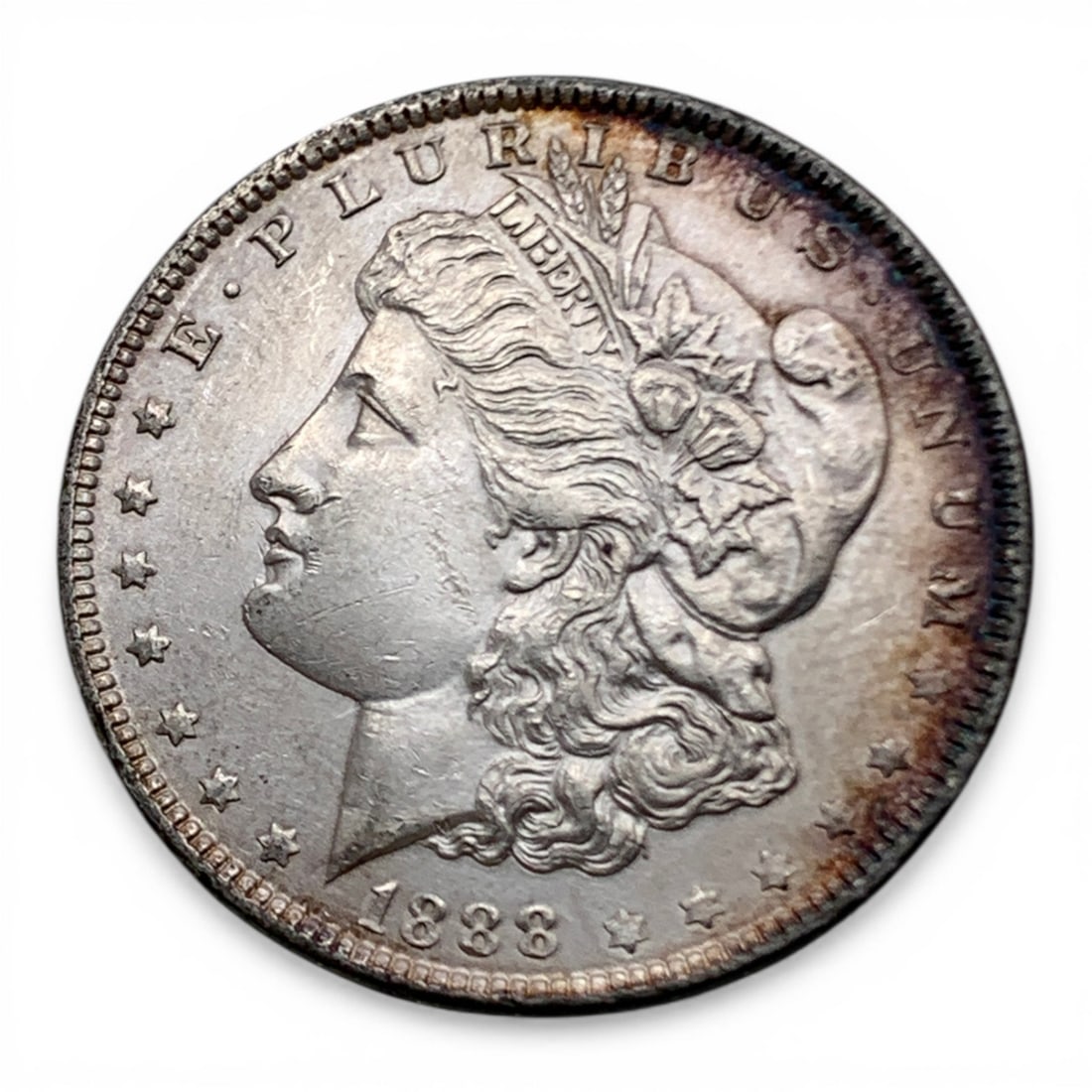 1888 Morgan Silver Dollar: 90% Silver Content - United States Of America~ One Dollar