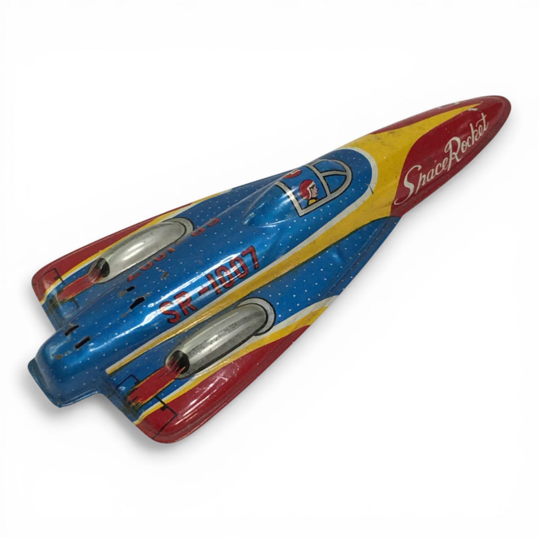 Space Rocket Tin Toy - 2