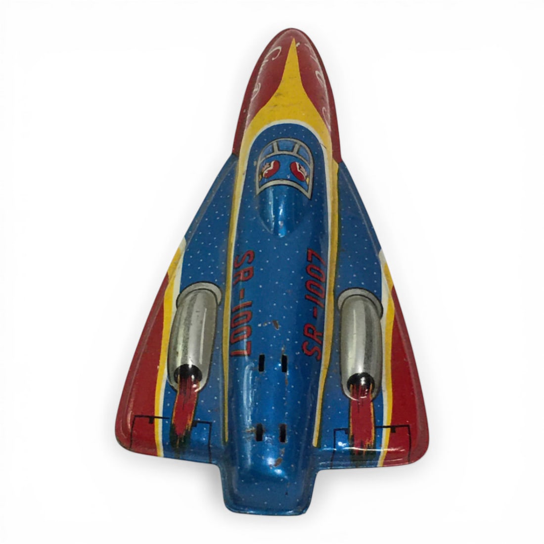 Space Rocket Tin Toy - 3