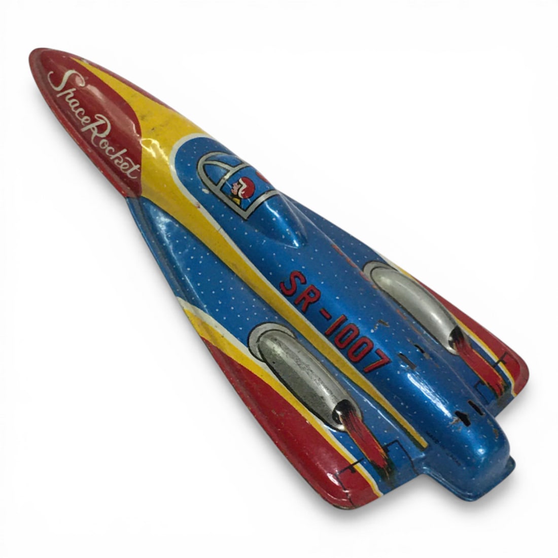 Space Rocket Tin Toy - 6