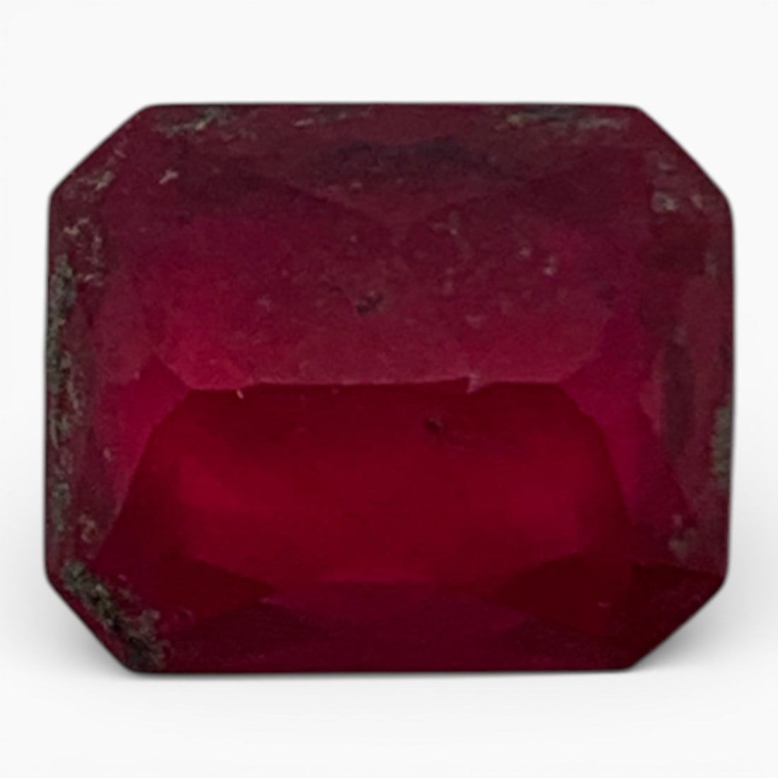 Faceted Pink Ruby Gemstone - 2