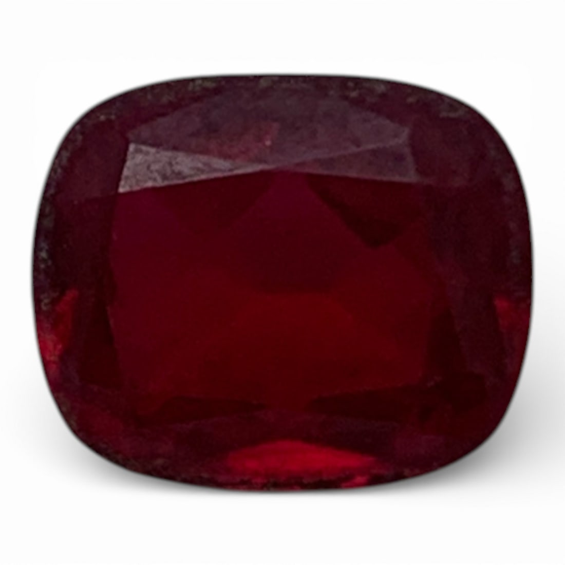 Faceted Pink Ruby Gemstone: 8x10.5mmGemstones Tested With Presidium Gem Tester Il - Berners Does Not Guarantee Authenticity Of Gemstones