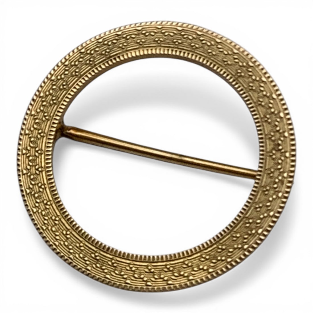 14k Yellow Gold Pin - 3