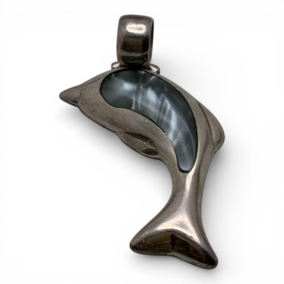 950 Silver Dolphin Pendant - 3