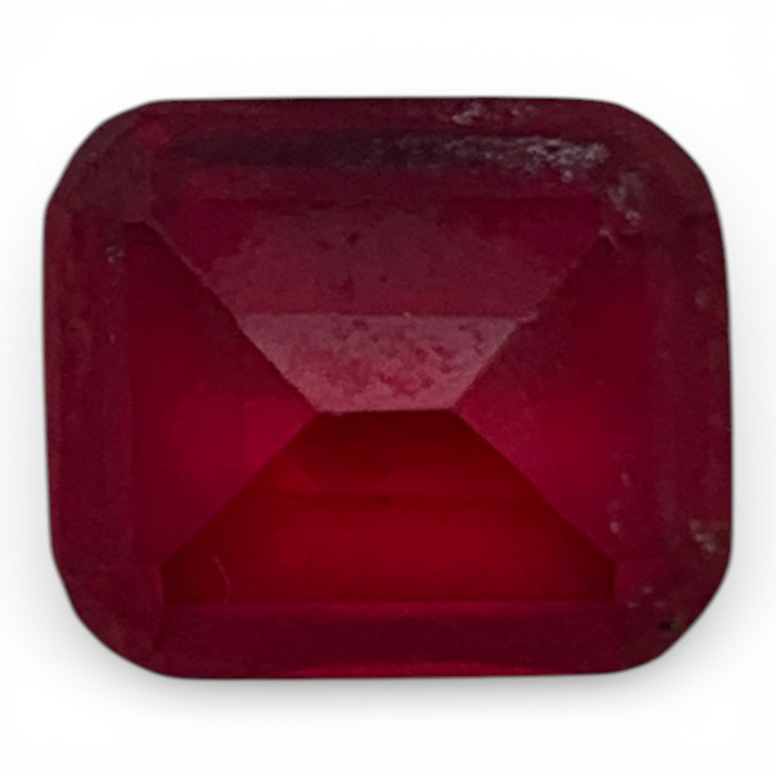Faceted Pink Ruby Gemstone - 2