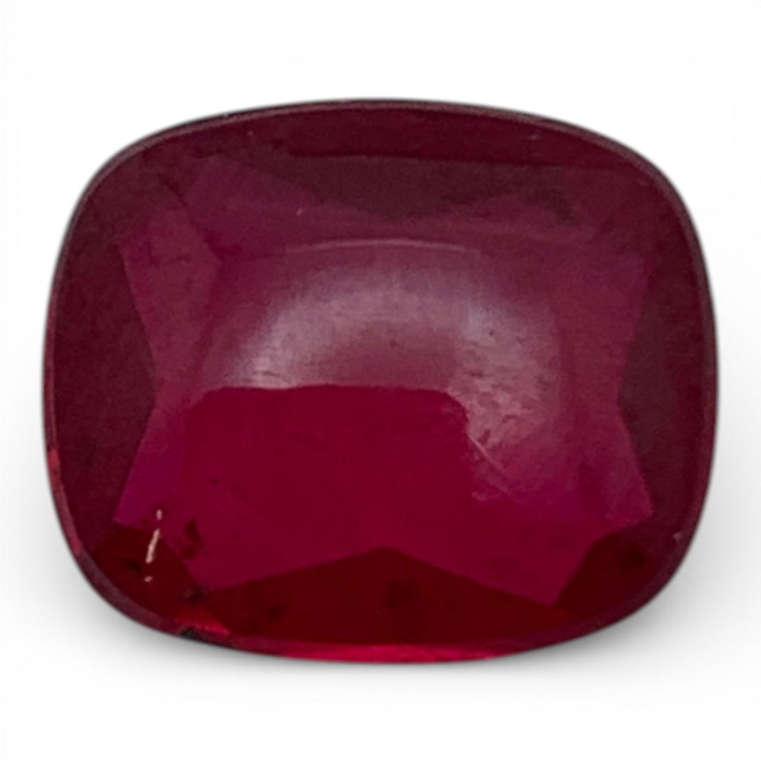 Faceted Pink Ruby Gemstone - 4