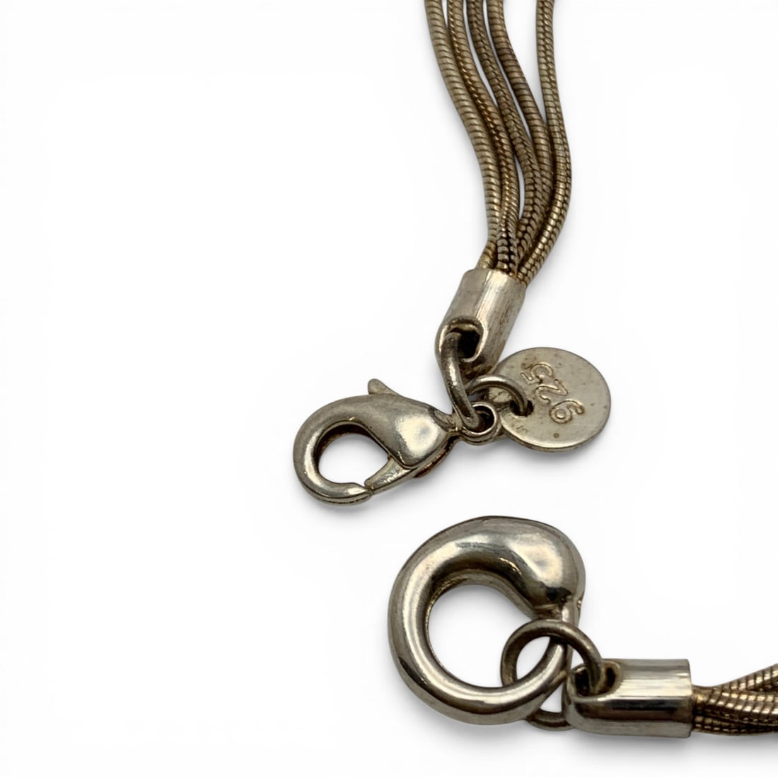 Sterling Silver Multi Strand Bracelet - 3