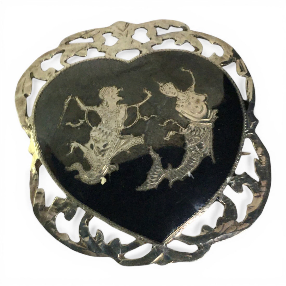 Sterling Silver Broach - 6