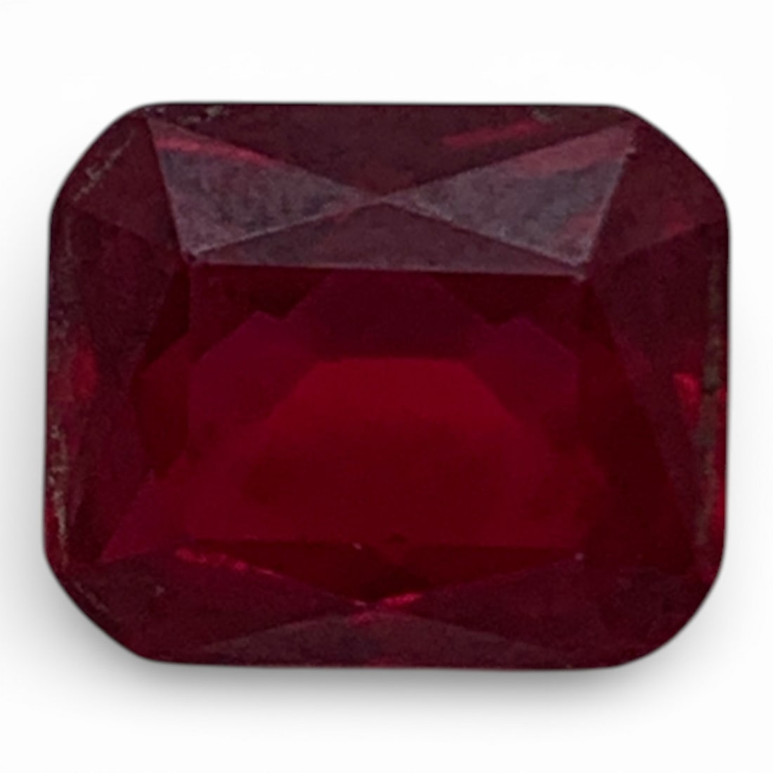 Faceted Pink Ruby Gemstone: 8.5x10.5mmGemstones Tested With Presidium Gem Tester Il - Berners Does Not Guarantee Authenticity Of Gemstones