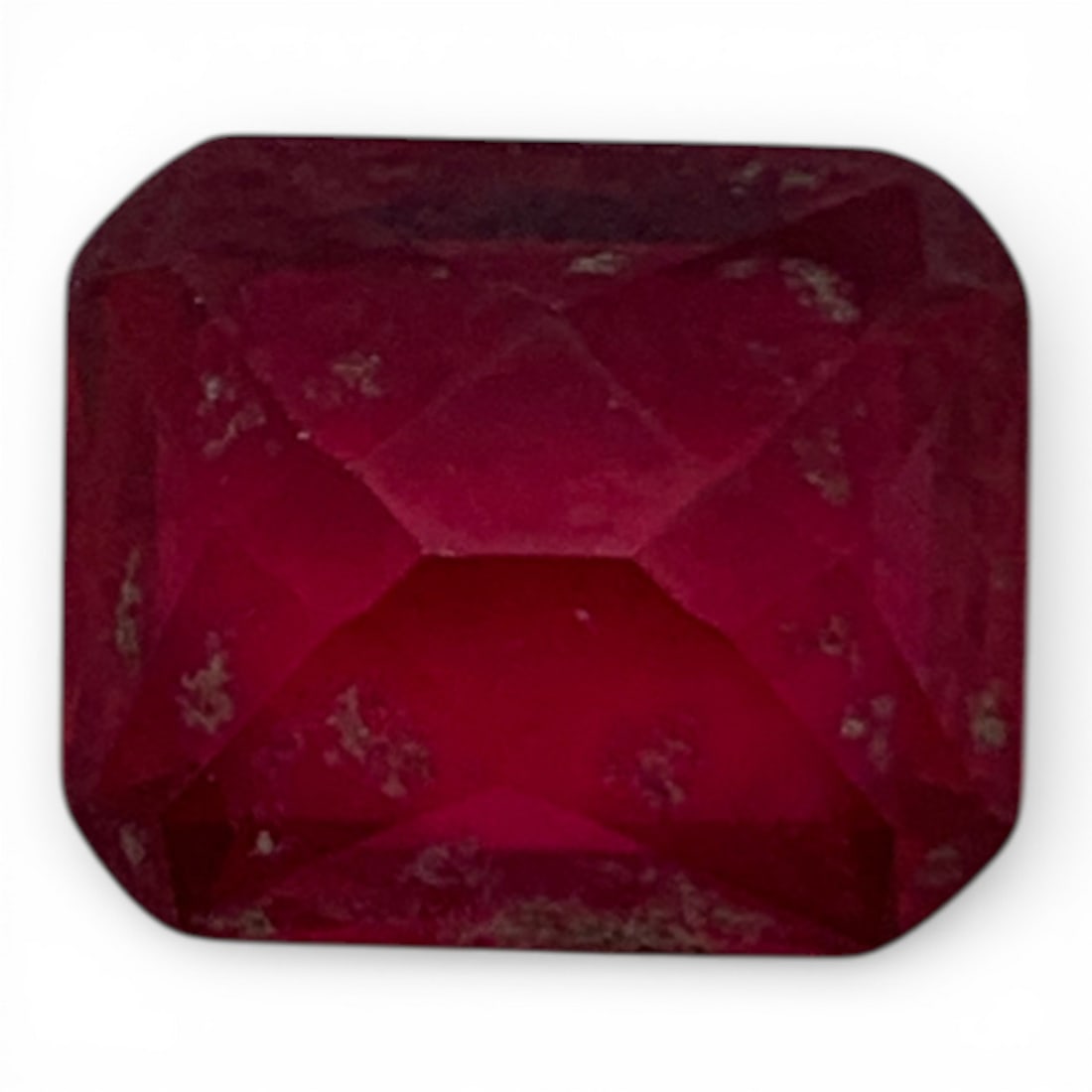 Faceted Pink Ruby Gemstone - 2