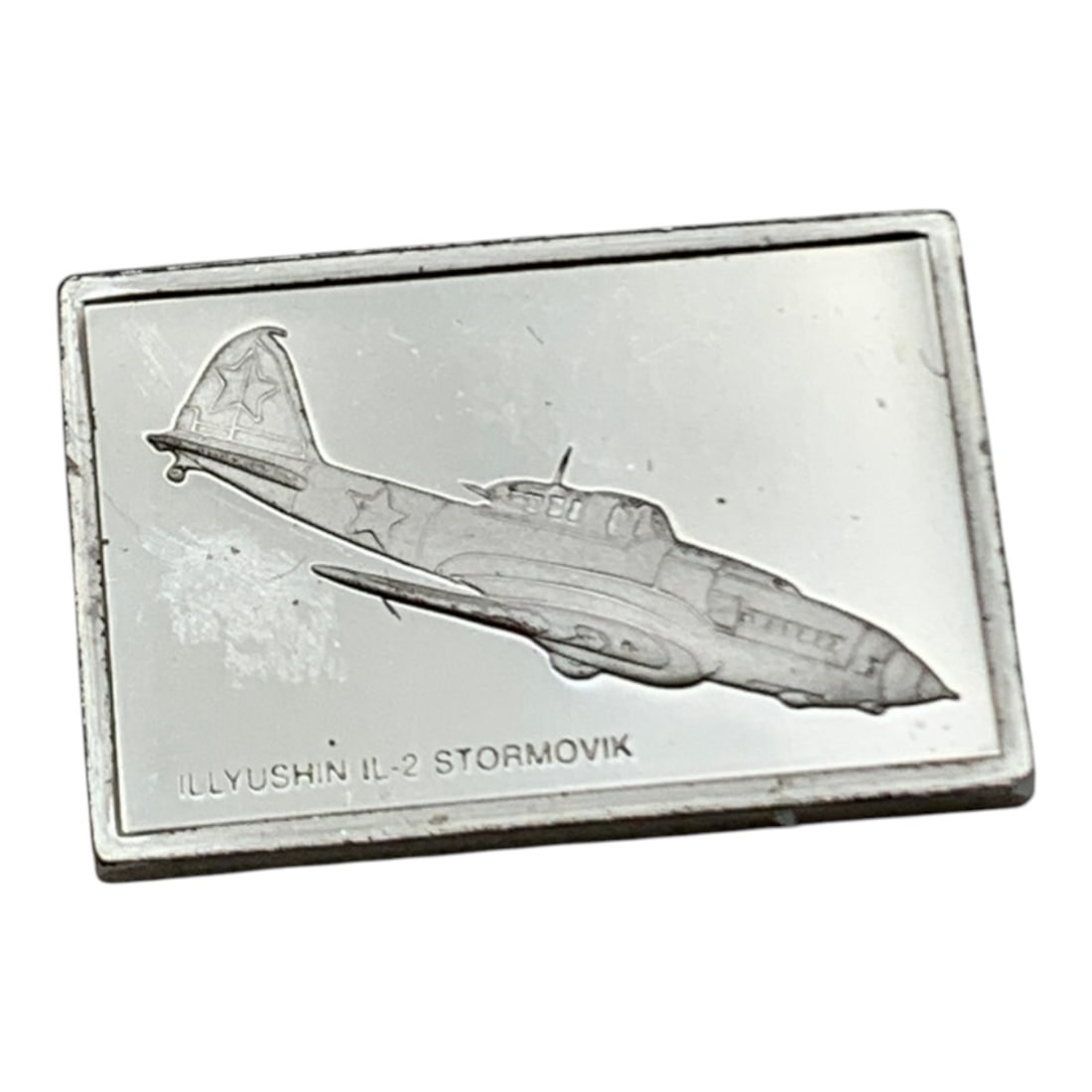 Sterling Silver Airplane Bar - 2
