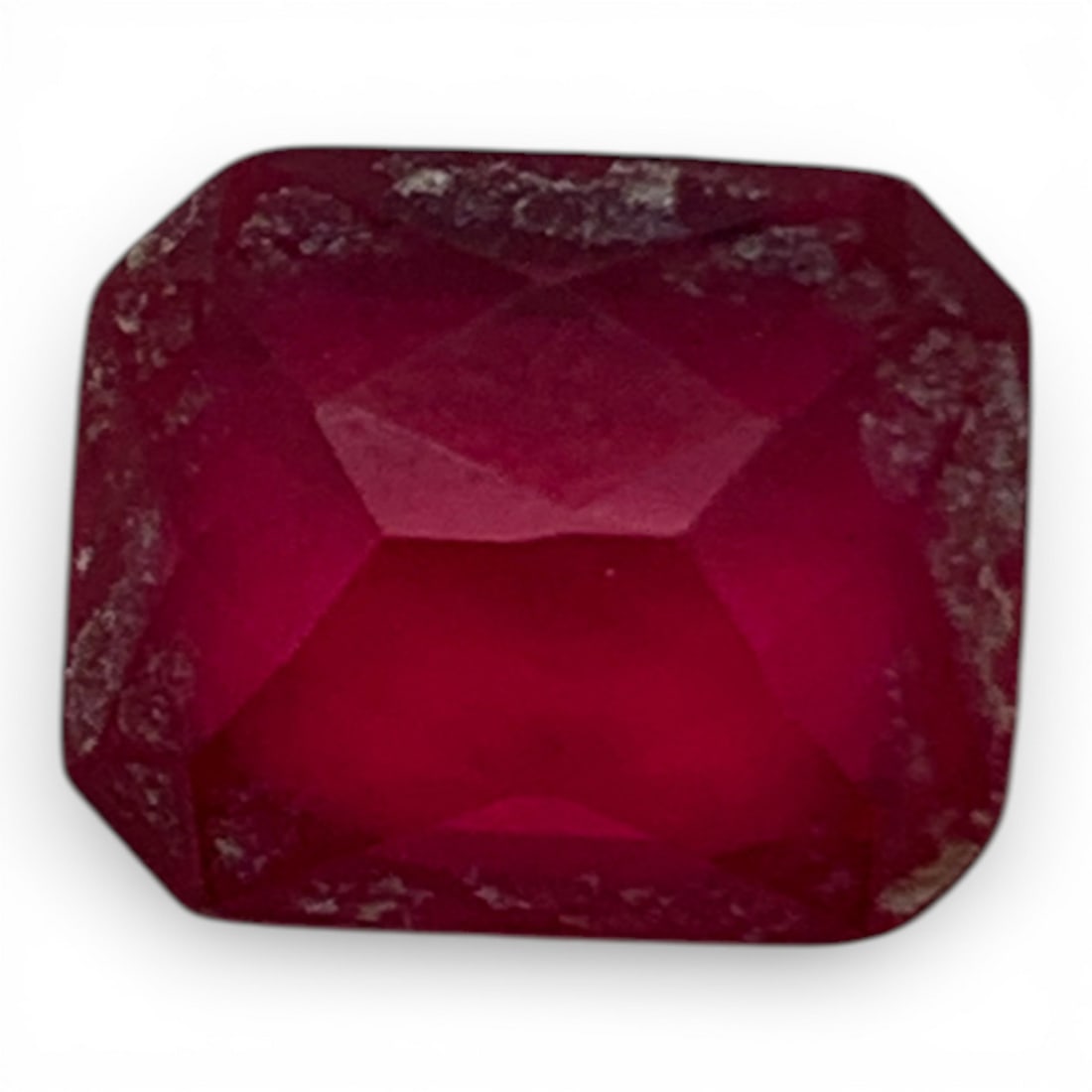 Faceted Pink Ruby Gemstone - 2
