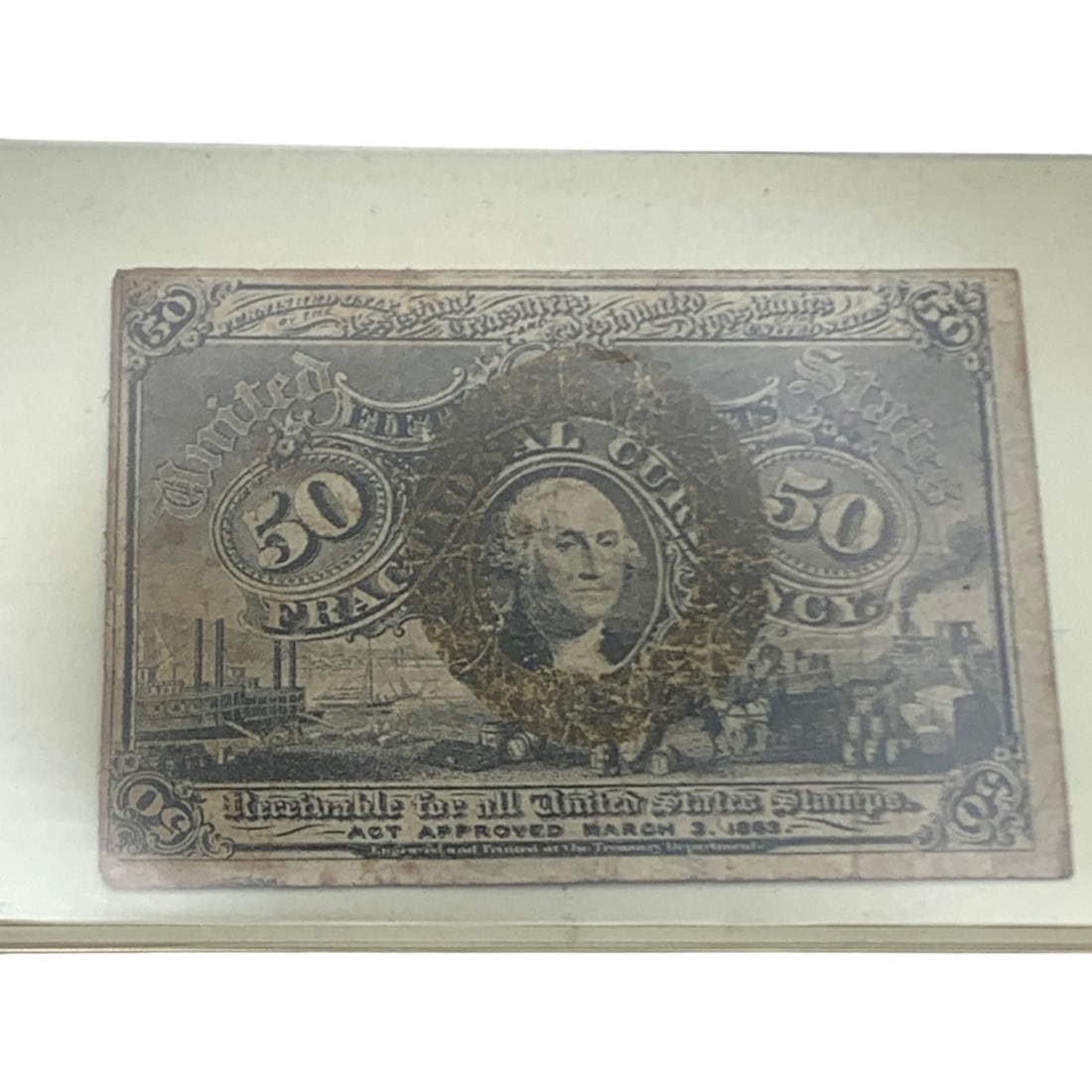 50 Cents Fractional Currency, 2nd Issue: F # 1322See Photos