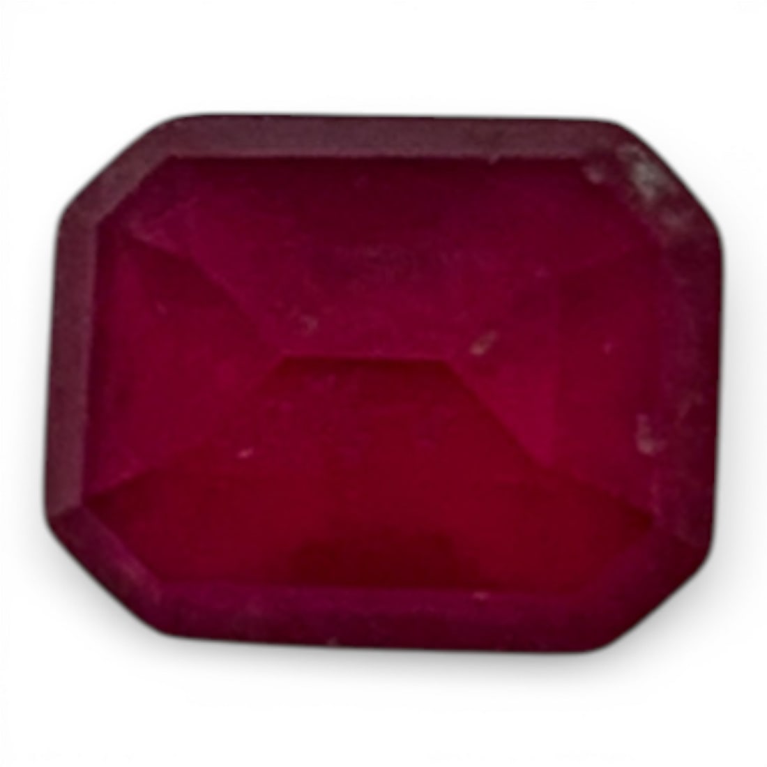 Faceted Pink Ruby Gemstone - 2