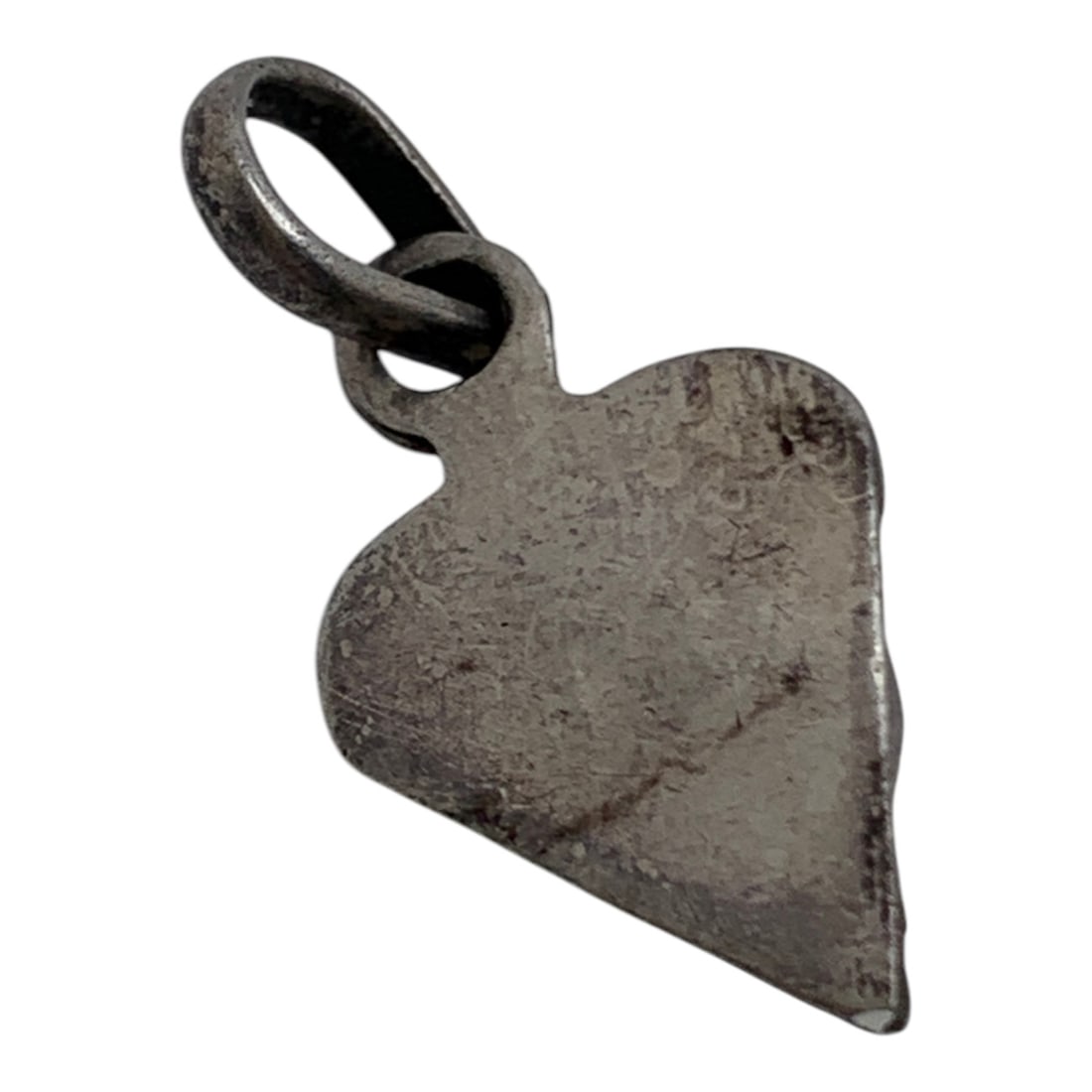 Silver Pendant With Clear Stone - 2