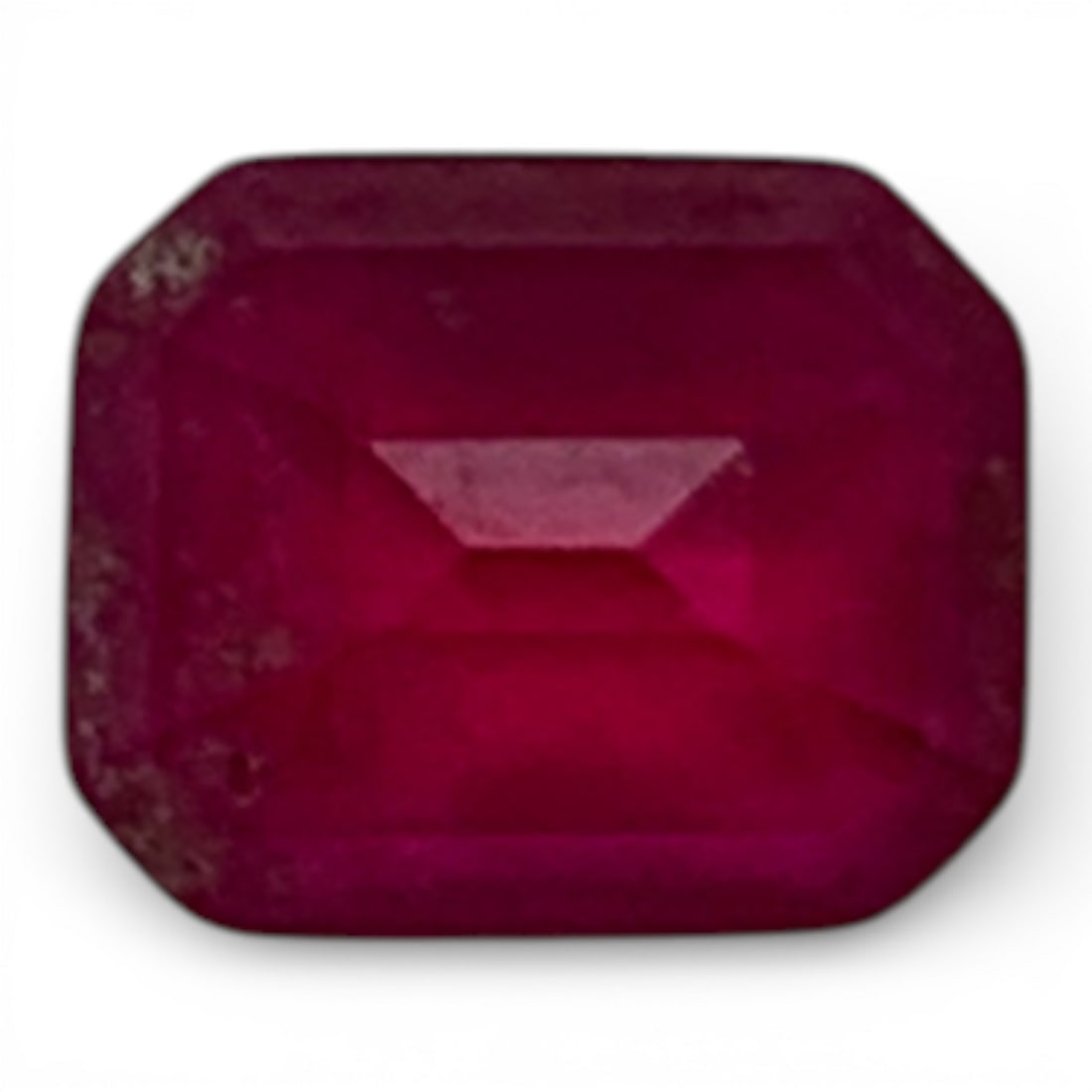 Faceted Pink Ruby Gemstone - 3