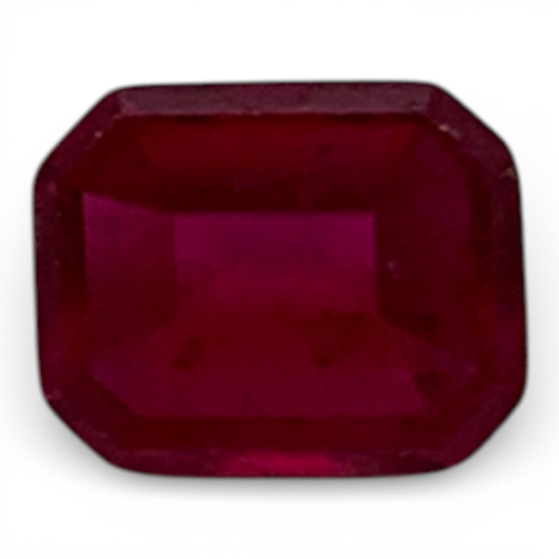 Faceted Pink Ruby Gemstone - 4