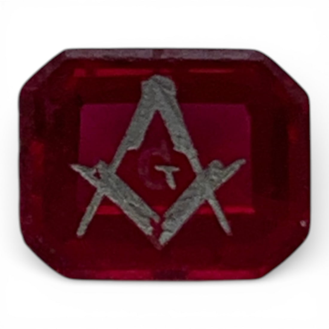 Faceted Pink Ruby Gemstone - 3