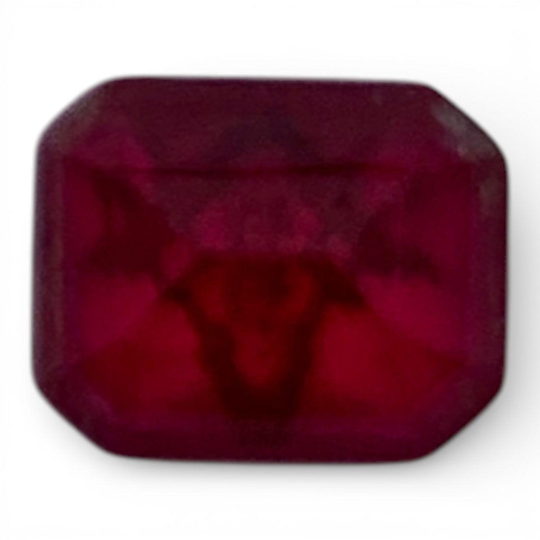 Faceted Pink Ruby Gemstone - 4