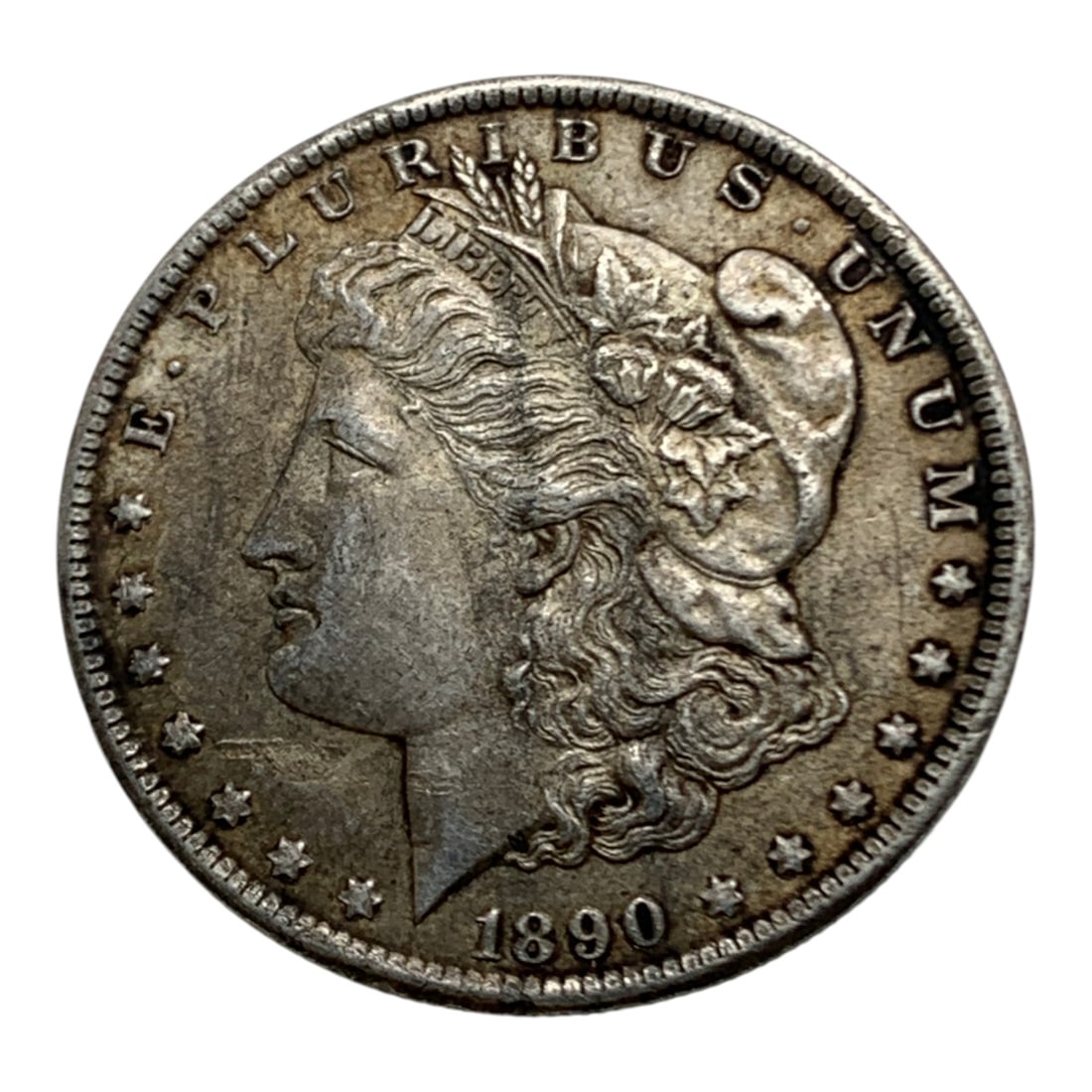 1890 Morgan Silver Dollar: 90% Silver Content - United States Of America~ One Dollar