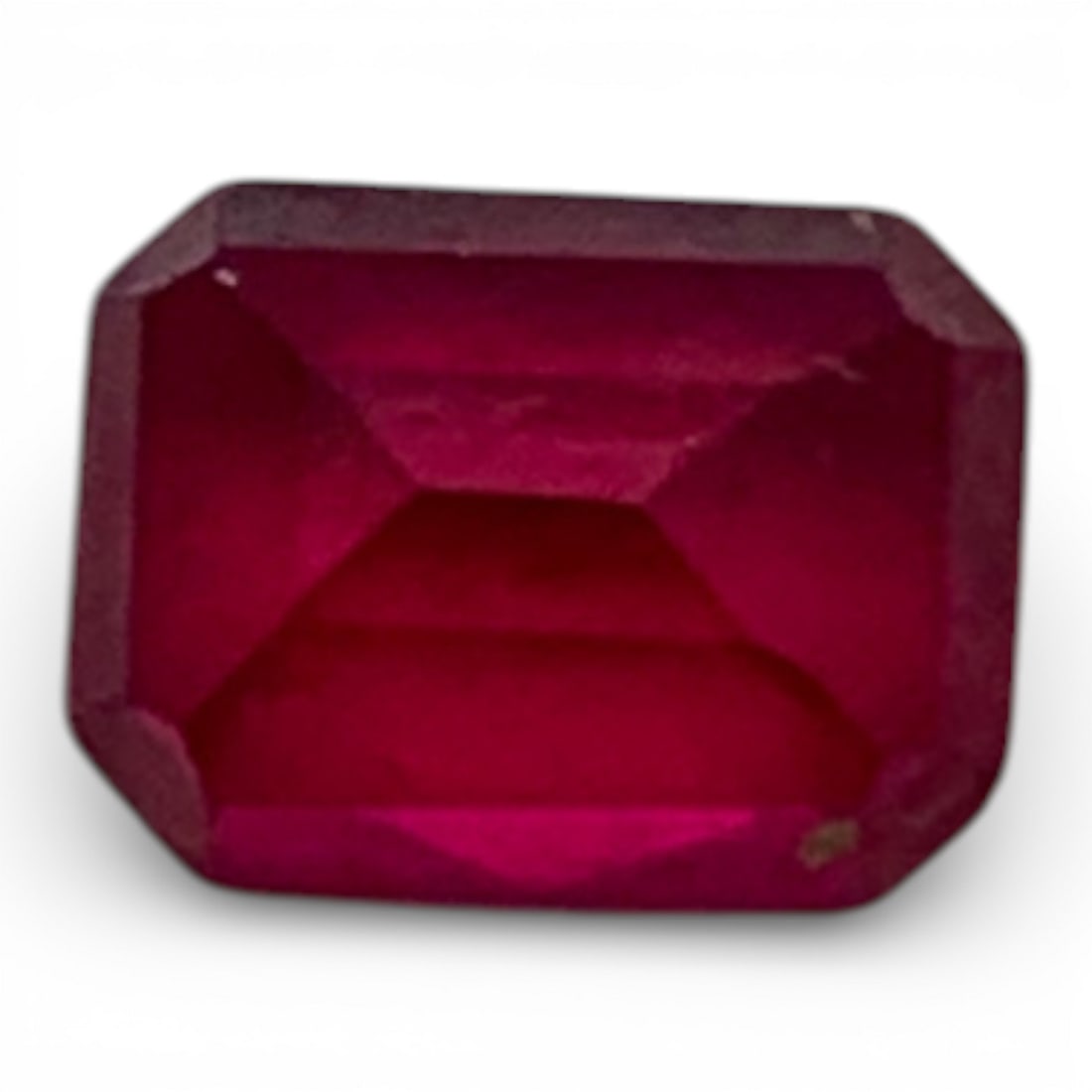 Faceted Pink Ruby Gemstone - 2