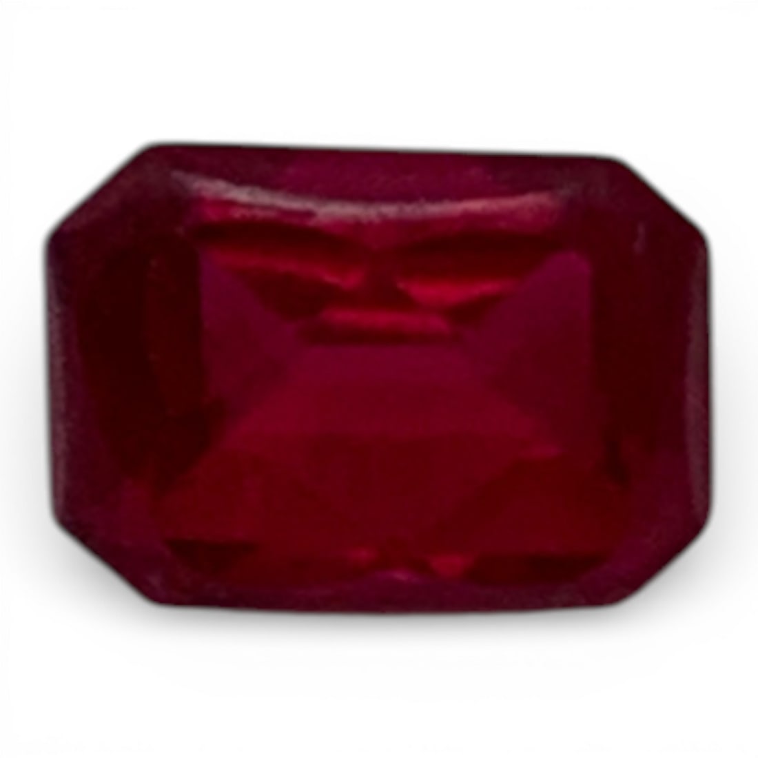 Faceted Pink Ruby Gemstone - 3