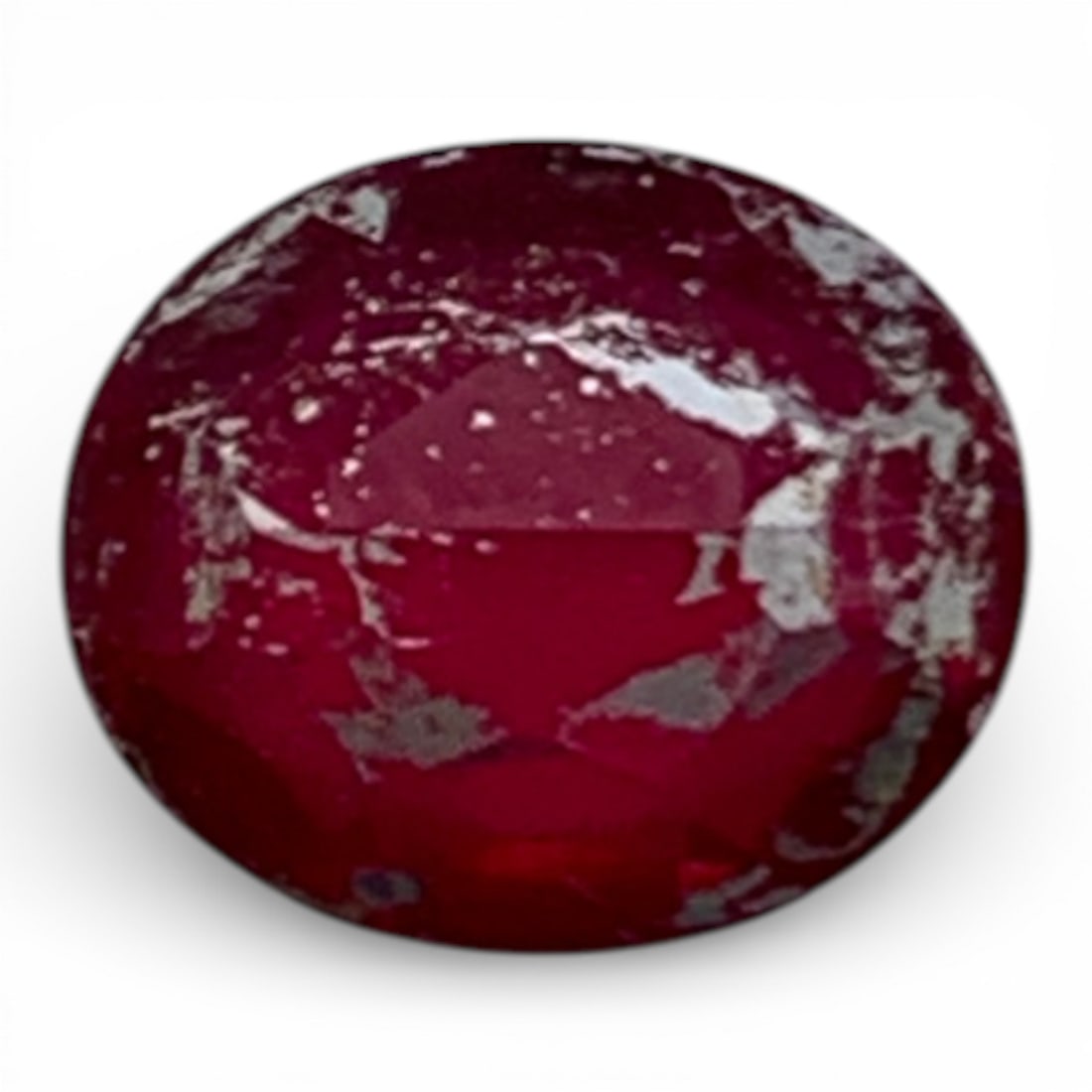 Faceted Pink Ruby Gemstone - 4