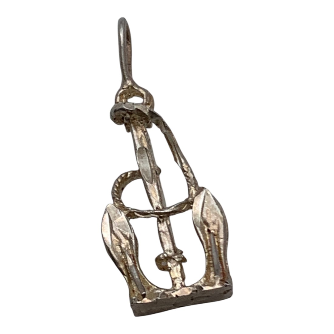 Silver Anchor Pendant - 2