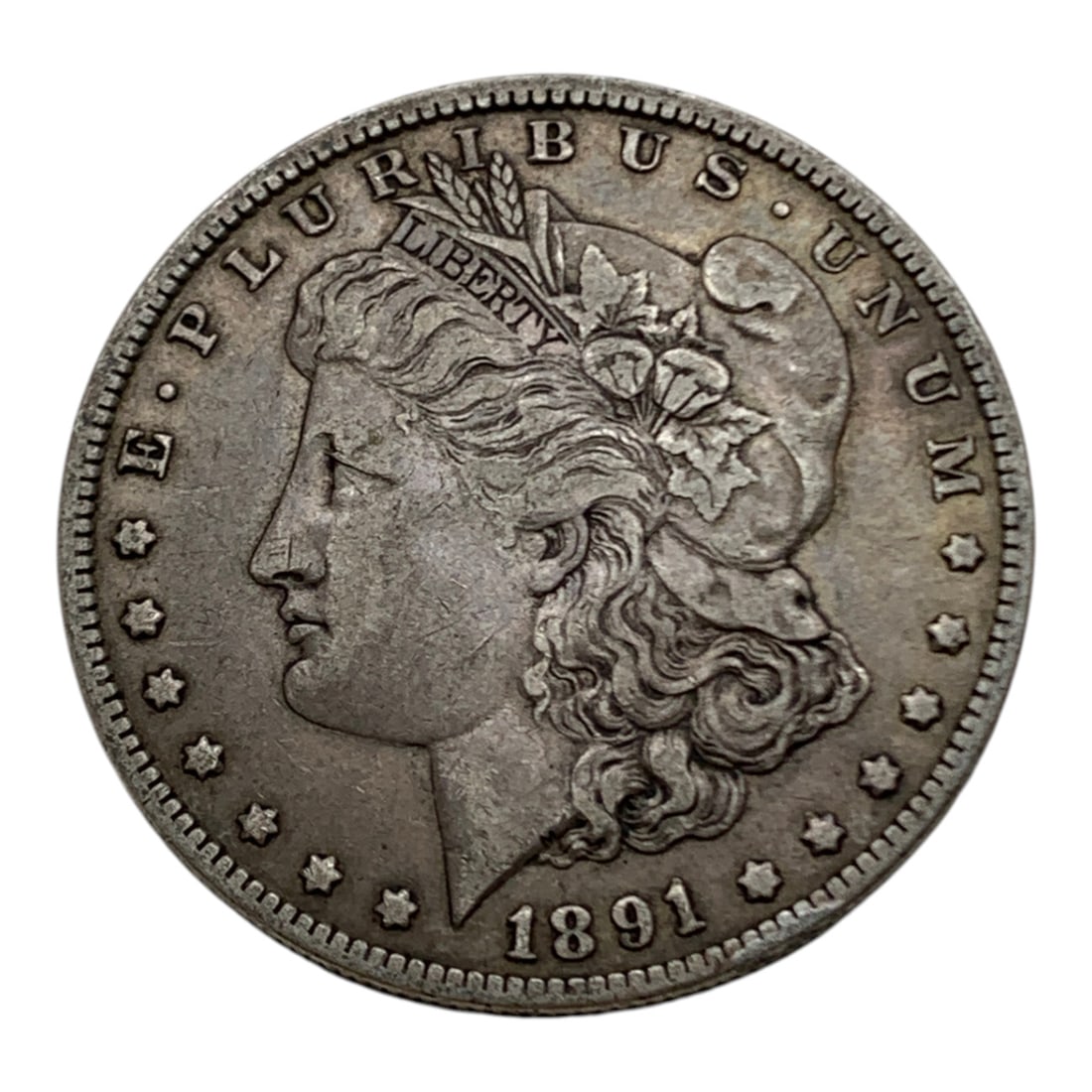 1891 O Morgan Silver Dollar: 90% Silver Content - United States Of America~ One Dollar