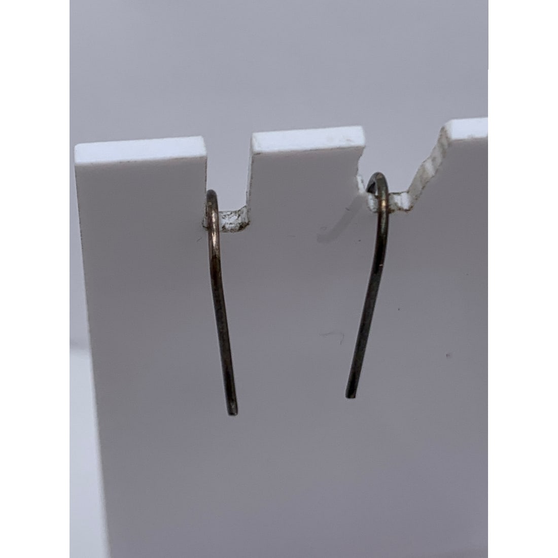 Silver & Pearl Dangle Earrings - 2