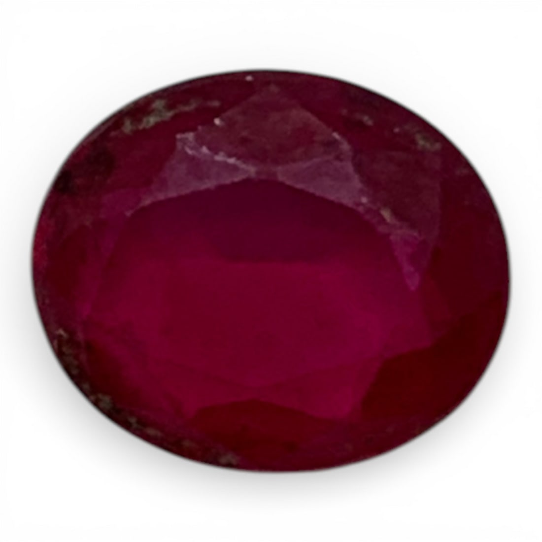 Faceted Pink Ruby Gemstone (1 of 4)