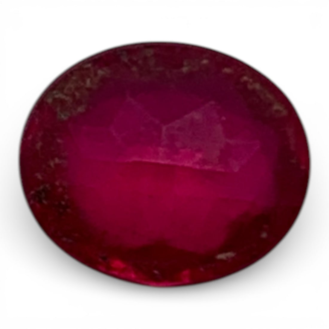 Faceted Pink Ruby Gemstone - 4