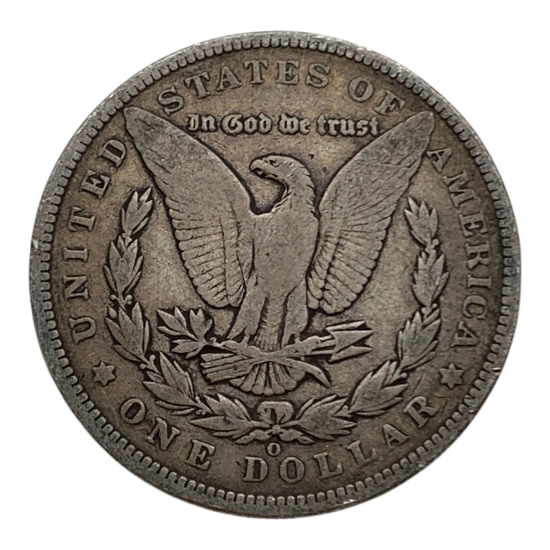 1892 O Morgan Silver Dollar - 2