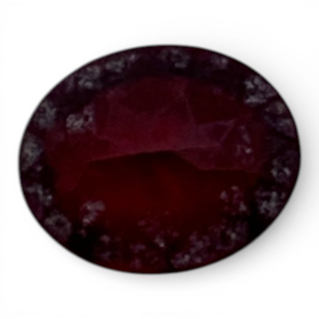 Faceted Pink Ruby Gemstone - 4