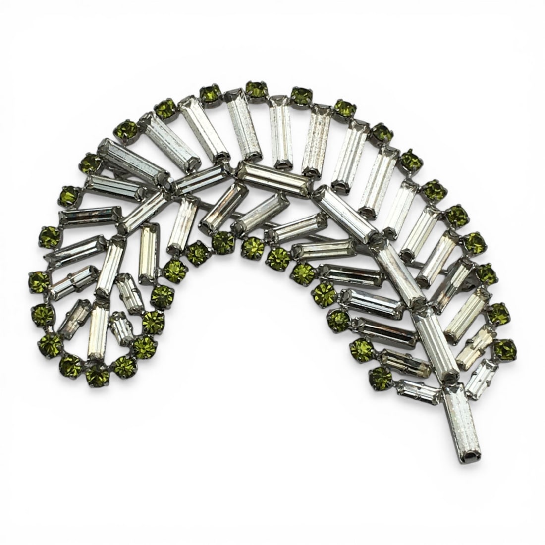 Western Germany Feather Pin: Marked Western Germany. 2.5" Long.