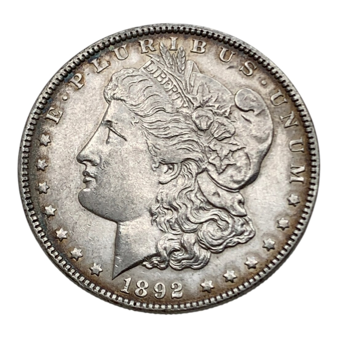 1892 Morgan Silver Dollar: 90% Silver Content - United States Of America~ One Dollar