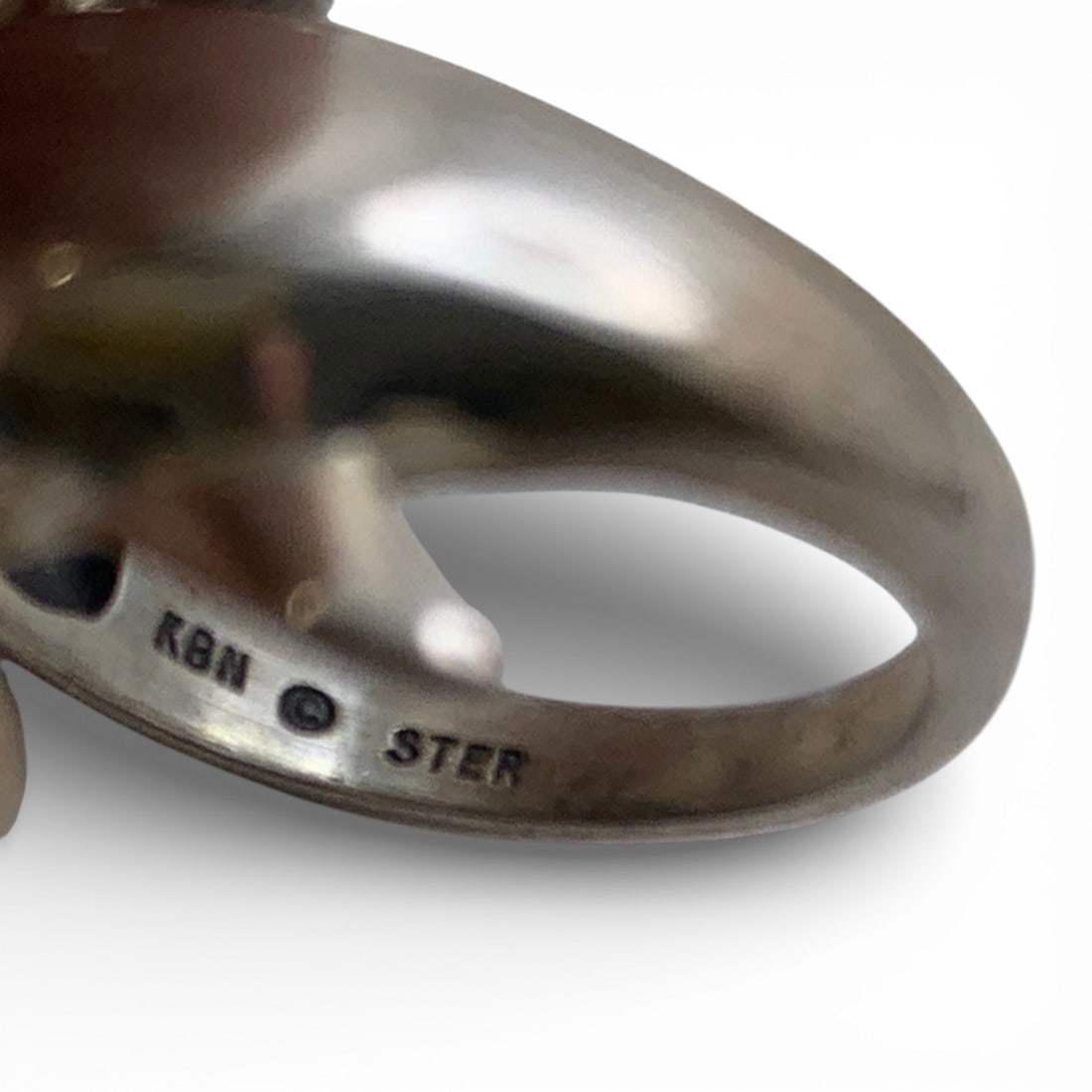 Sterling Silver Dolphin Ring - 6