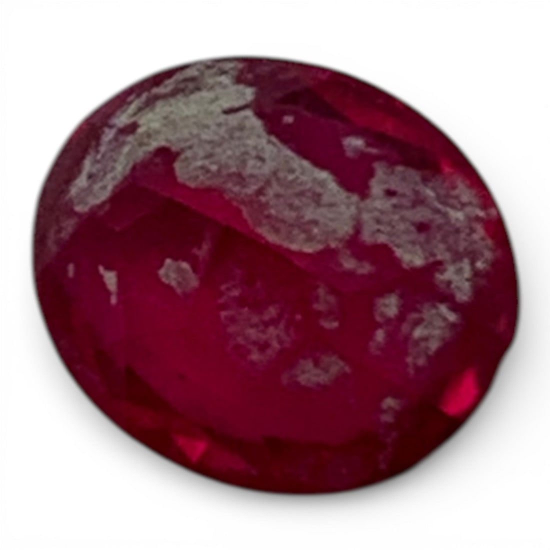 Faceted Pink Ruby Gemstone - 6